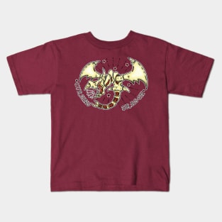 CURSING DRAGON Kids T-Shirt